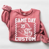 Game Day Custom Sweatshirt, Football Season Shirt, High School Football Sweatshirt