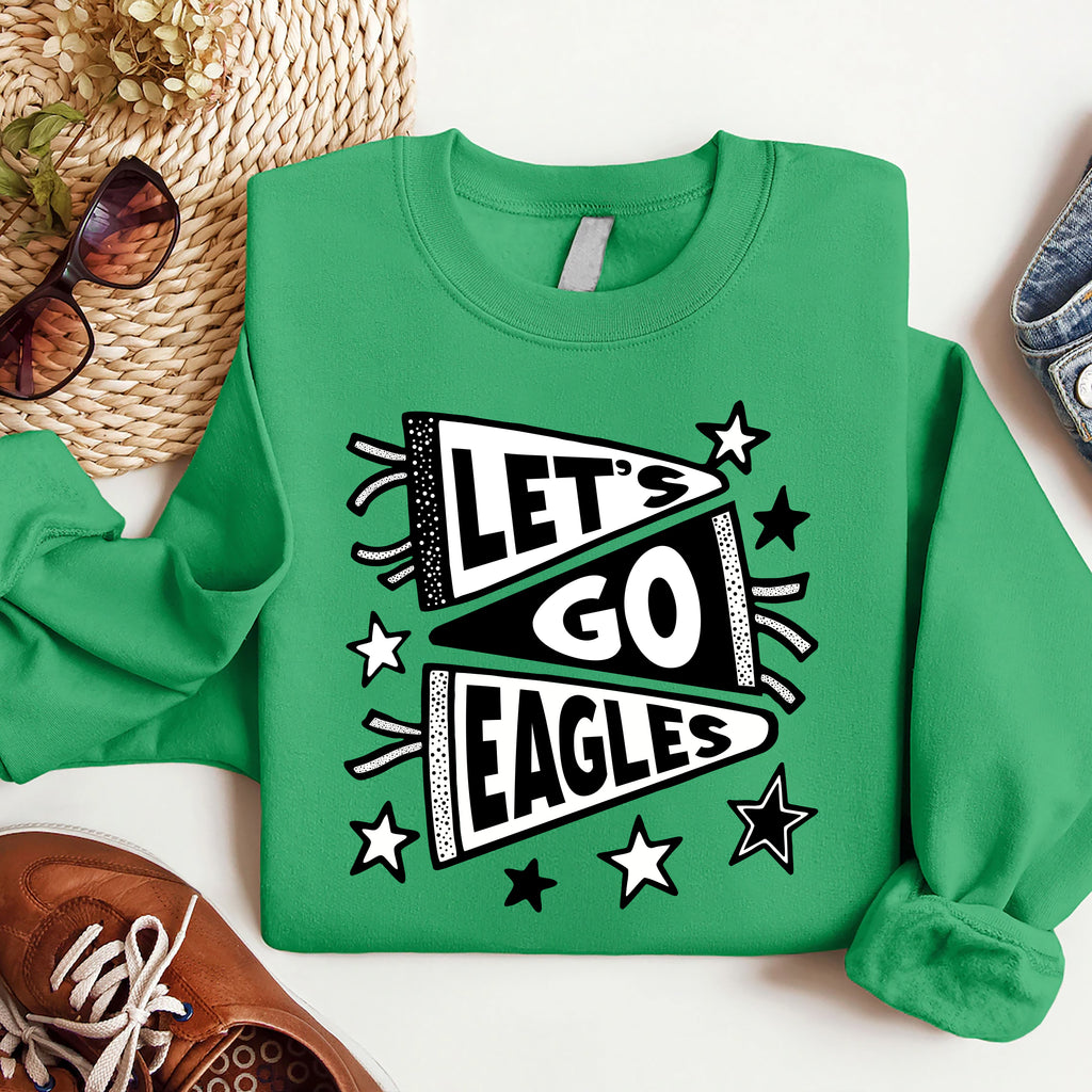 Custom School Mascot Sweatshirt, Favorite Team Shirt, Personalized Mascot Sweatshirt