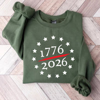 American 250 Sweatshirt, USA 250th Anniversary Shirt, Semiquincentennial Celebration Tee, 1776-2026 July 4th Shirt, Unisex Patriotic Shirt