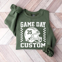 Game Day Custom Sweatshirt, Football Season Shirt, High School Football Sweatshirt