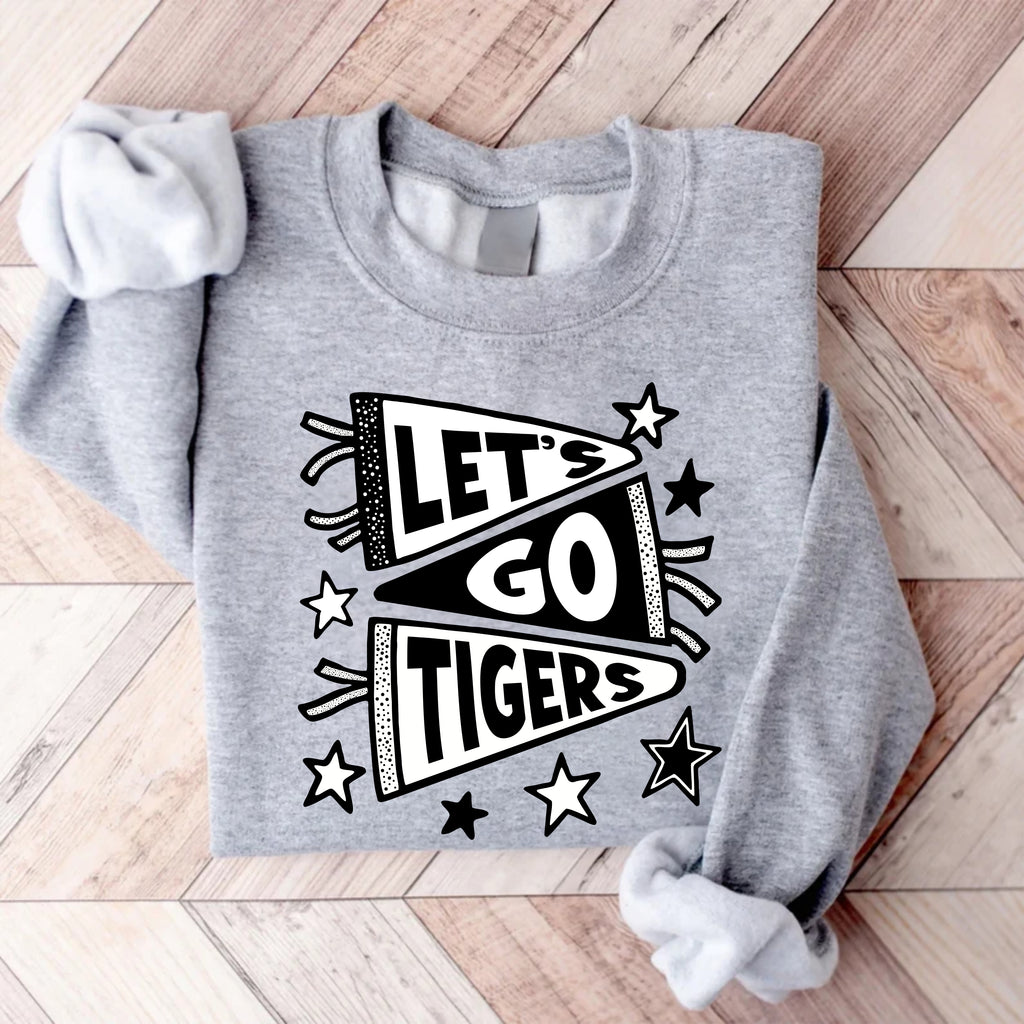 Custom School Mascot Sweatshirt, Favorite Team Shirt, Personalized Mascot Sweatshirt