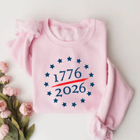 American 250 Sweatshirt, USA 250th Anniversary Shirt, Semiquincentennial Celebration Tee, 1776-2026 July 4th Shirt, Unisex Patriotic Shirt
