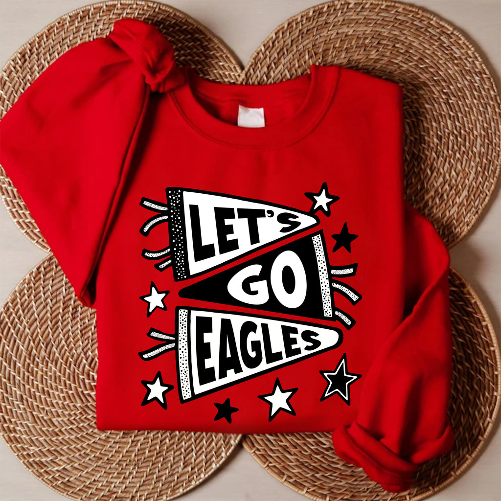 Custom School Mascot Sweatshirt, Favorite Team Shirt, Personalized Mascot Sweatshirt