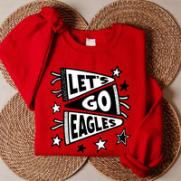 Custom School Mascot Sweatshirt, Favorite Team Shirt, Personalized Mascot Sweatshirt