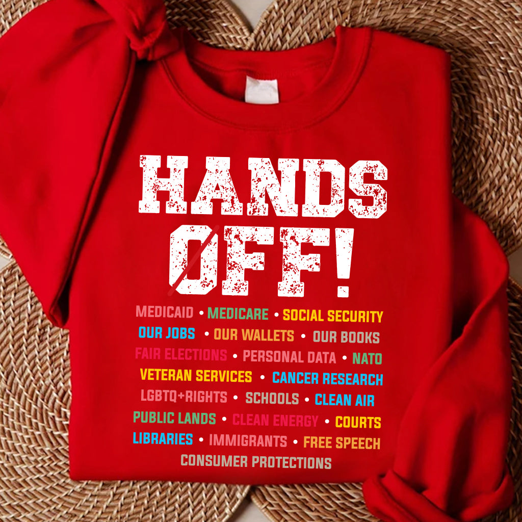 Hands Off Protest Sweatshirt