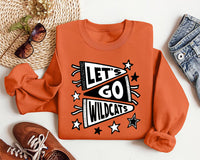Custom School Mascot Sweatshirt, Favorite Team Shirt, Personalized Mascot Sweatshirt