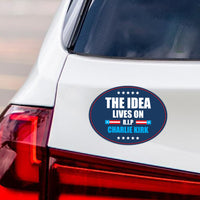 Justice for Charlie Political Protest Magnet, A True Patriot Charlie Kirk, Charlie Kirk Is My Hero, Charlie Kirk Freedom Magnet, 6" x 4.5"