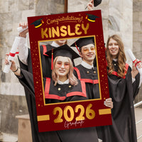 Personalized Graduation 2026 Selfie Frame, Class of 2026 Selfie Frame, Graduation Parties, Graduate 2026 Selfie Frame, Photo Booth Prop
