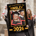 Personalized Graduation 2026 Selfie Frame, Class of 2026 Selfie Frame, Graduation Parties, Graduate 2026 Selfie Frame, Photo Booth Prop