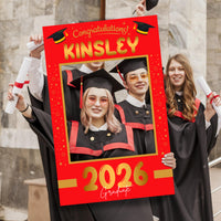 Personalized Graduation 2026 Selfie Frame, Class of 2026 Selfie Frame, Graduation Parties, Graduate 2026 Selfie Frame, Photo Booth Prop