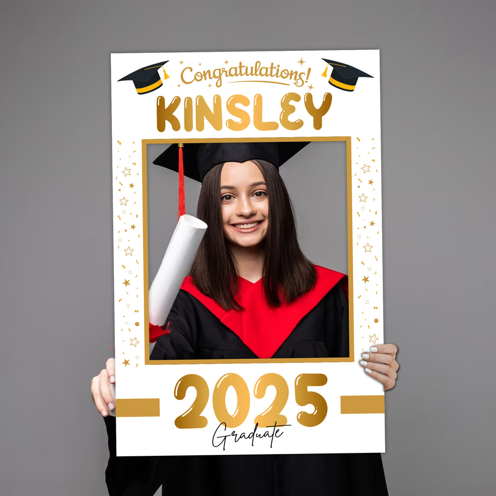 Personalized Graduation 2025 Selfie Frame