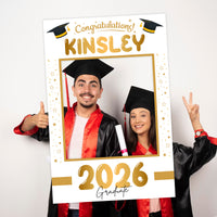 Personalized Graduation 2026 Selfie Frame, Class of 2026 Selfie Frame, Graduation Parties, Graduate 2026 Selfie Frame, Photo Booth Prop