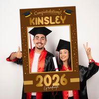 Personalized Graduation 2026 Selfie Frame, Class of 2026 Selfie Frame, Graduation Parties, Graduate 2026 Selfie Frame, Photo Booth Prop
