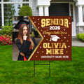 Personalized Graduation Yard Sign 2026 with Photo - Grad Sign, Class of 2026, Custom Graduation 2026 Yard Sign with Metal H-Stake