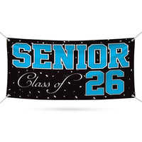 Senior Graduation 2026 Banner Sign - 13 Oz Waterproof Seniors 26, Class of 2026