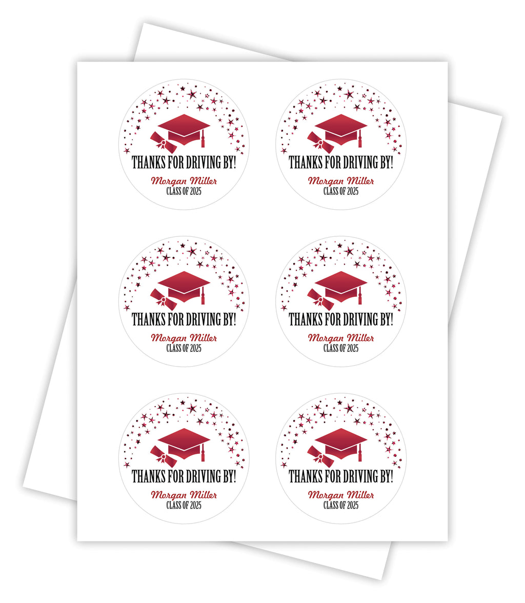 Personalized Graduation 2025 Stickers