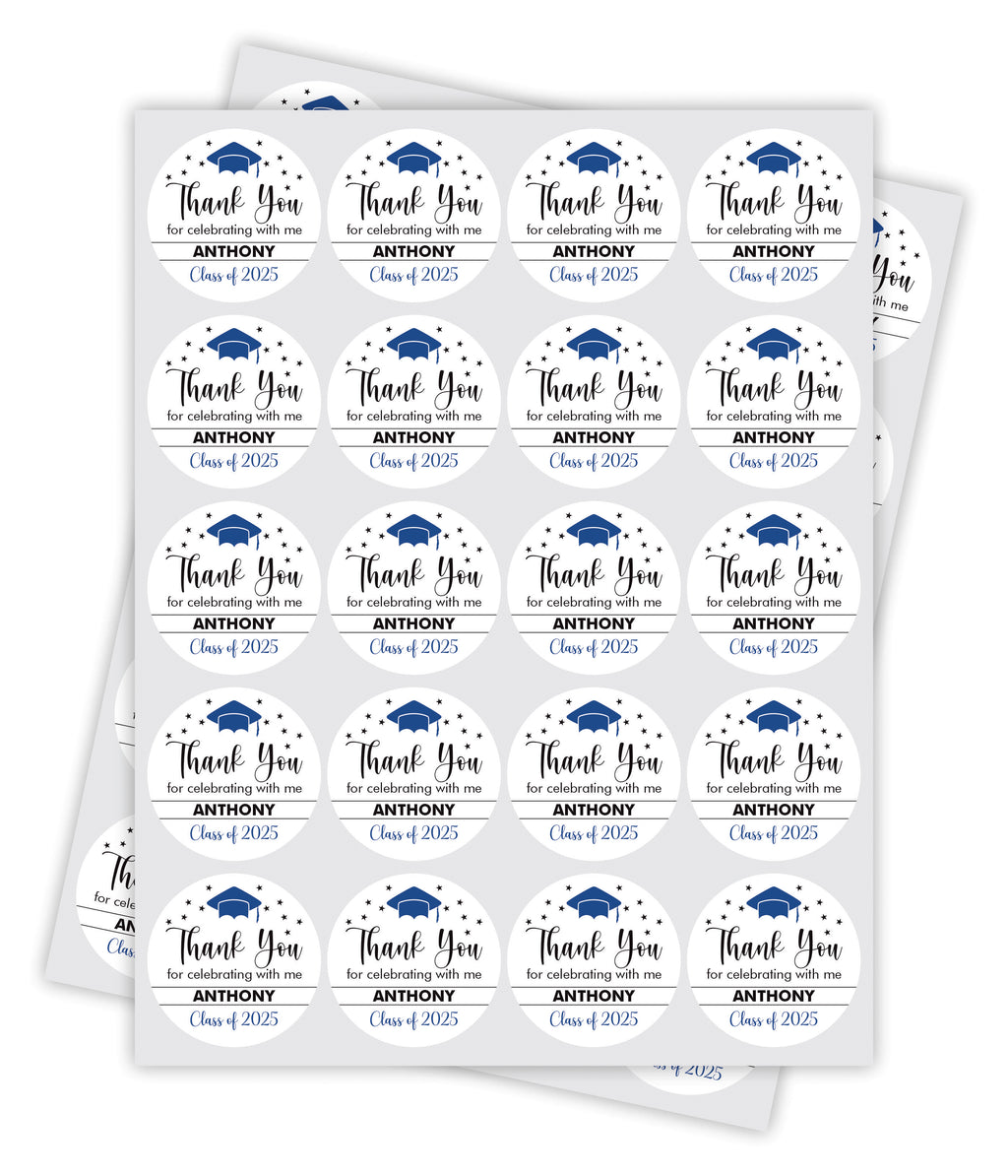 Personalized Graduation 2025 Stickers