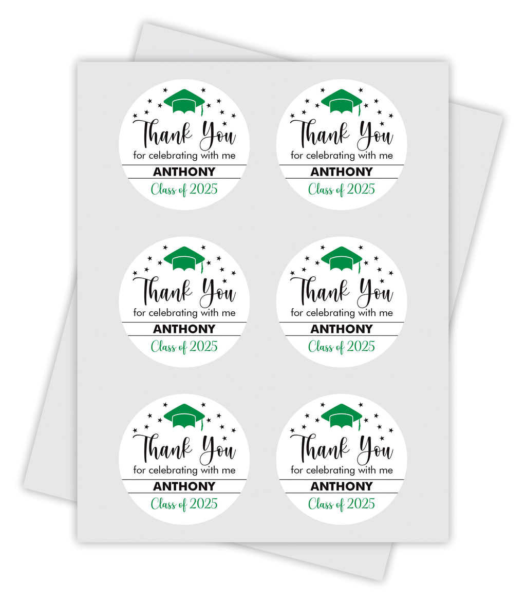 Personalized Graduation 2025 Stickers