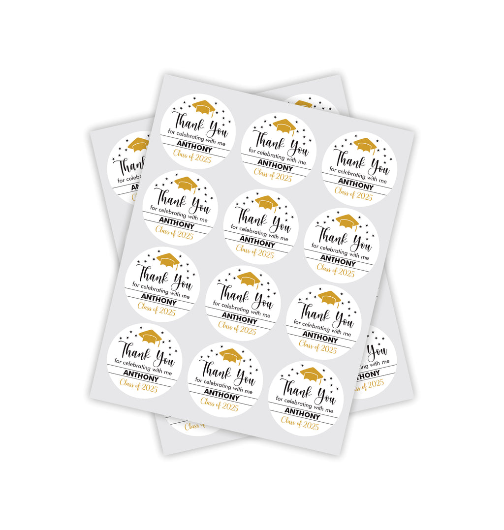Personalized Graduation 2025 Stickers