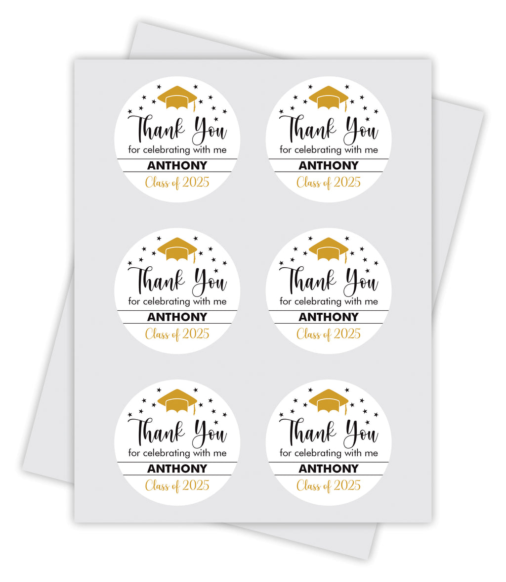 Personalized Graduation 2025 Stickers