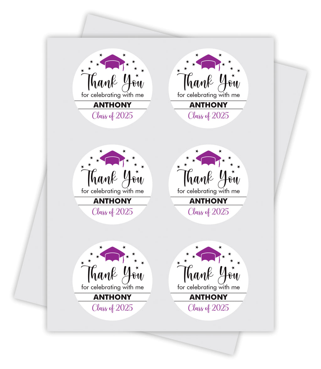 Personalized Graduation 2025 Stickers
