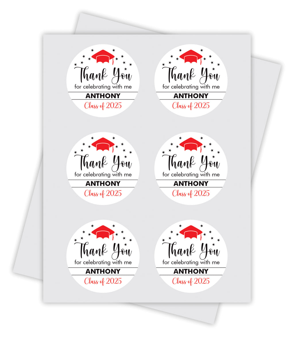 Personalized Graduation 2025 Stickers