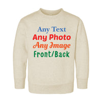 Personalized Baby Bodysuit, Baby Shirt, Toddler Sweatshirt, Custom Children Photo & Text Outfit, Create Your Own Design, Girls Boys Clothing