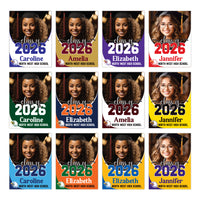 Personalized Graduation Yard Sign 2026 with Photo, Custom College Logo Sign, Class of 2026, Custom Graduation Yard Sign with Metal H-Stake