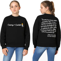 Charlie Kirk Freedom Sweatshirt, A True Patriot Charlie Kirk Shirt, Charlie Kirk Is My Hero Sweatshirt, Front Back