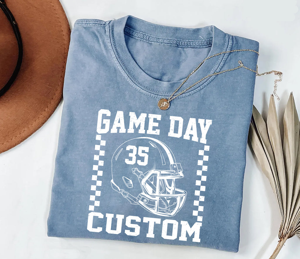 Game Day Custom Shirt, Football Season Shirt, High School Football Tee