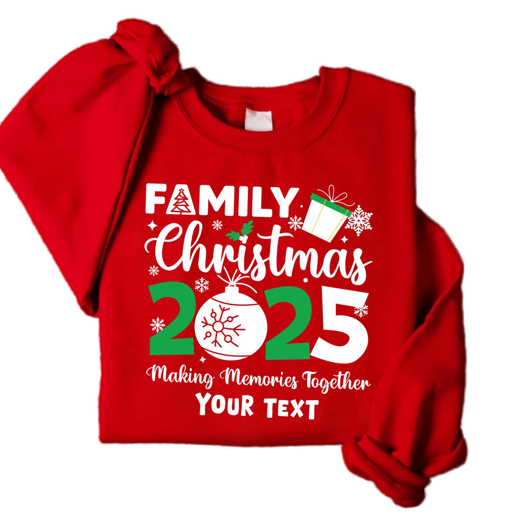 Family Christmas 2025 Making Memories Together Sweatshirt, Christmas Family Shirt, Christmas Group Sweatshirt