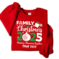 Family Christmas 2025 Making Memories Together Sweatshirt, Christmas Family Shirt, Christmas Group Sweatshirt