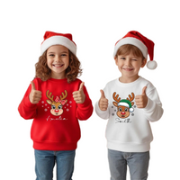 Custom Reindeer Toddler Shirt, Custom Name Kids Shirt, Custom Christmas Tee, Christmas Reindeer Shirt, Christmas Toddler Shirt, Holiday Gift
