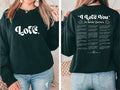 Custom “I Love You” Book Quotes Sweatshirt, Book Lover Valentine Tee, Bookish Love You Sweatshirt, Front Back