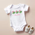 St. Patrick’s Day Clover Kids Shirt, Baby Girl Personalized Shirt, First St. Patrick’s Day Tee, Toddler Rainbow Shirt, St. Patrick’s Gift