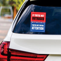 Abolish ICE No One Is Illegal Protest Vinyl Sticker, Resist Hate Decal, Anti-Trump Resistance, Resist Fascism Car Bumper Sticker, 6" x 4.5"