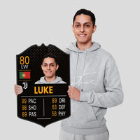 Personalized Soccer TOTS FUT Card, Player Card, Plastic Board Soccer Ultimate Team Card, Football Fan Customized Gifts for Boys, Girls, Kids