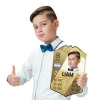Personalized Soccer TOTS FUT Card, Player Card, Plastic Board Soccer Ultimate Team Card, Football Fan Customized Gifts for Boys, Girls, Kids