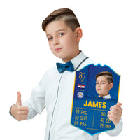 Personalized Soccer TOTS FUT Card, Player Card, Plastic Board Soccer Ultimate Team Card, Football Fan Customized Gifts for Boys, Girls, Kids