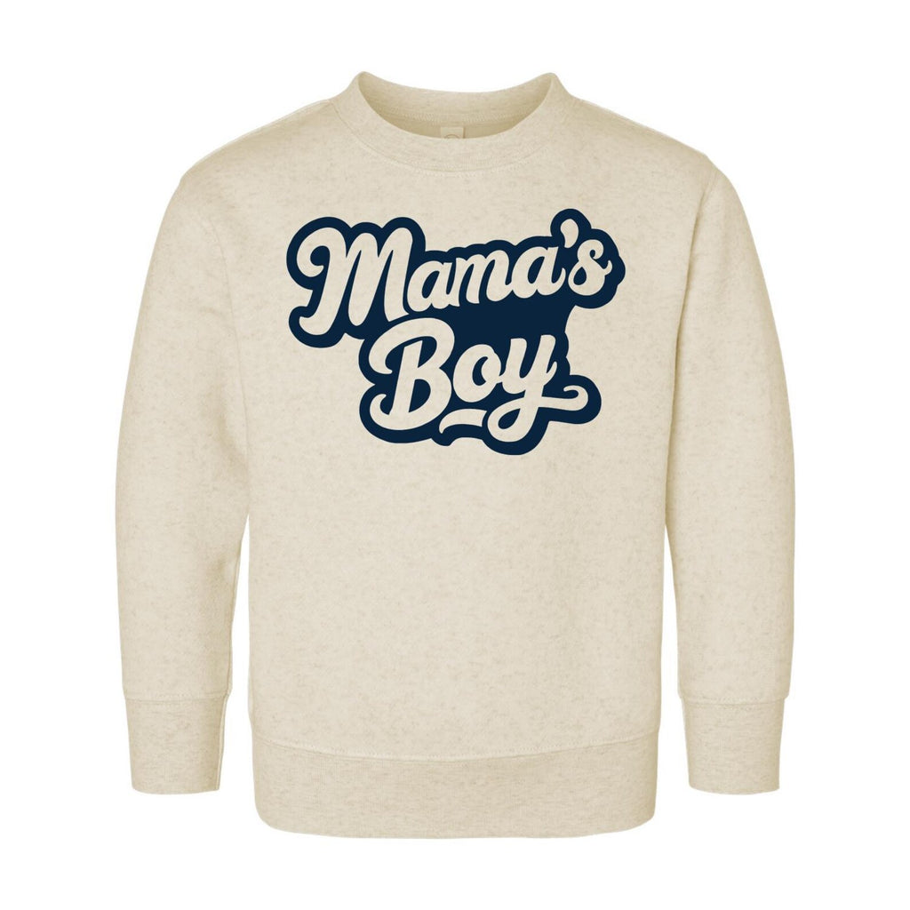 Mama’s Boy Baby Shirt, Onesie, Baby Bodysuit, Toddler Sweatshirt - Retro Boys Outfit, Cute Mama and Son Gift, Vintage Baby Shower Clothes