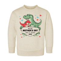 Our First Mother’s Day Onesie, Baby Bodysuit, Baby Shirt, Toddler Sweatshirt - Dinosaur 2025 Mother’s Day Gift, First Mother’s Day Outfit
