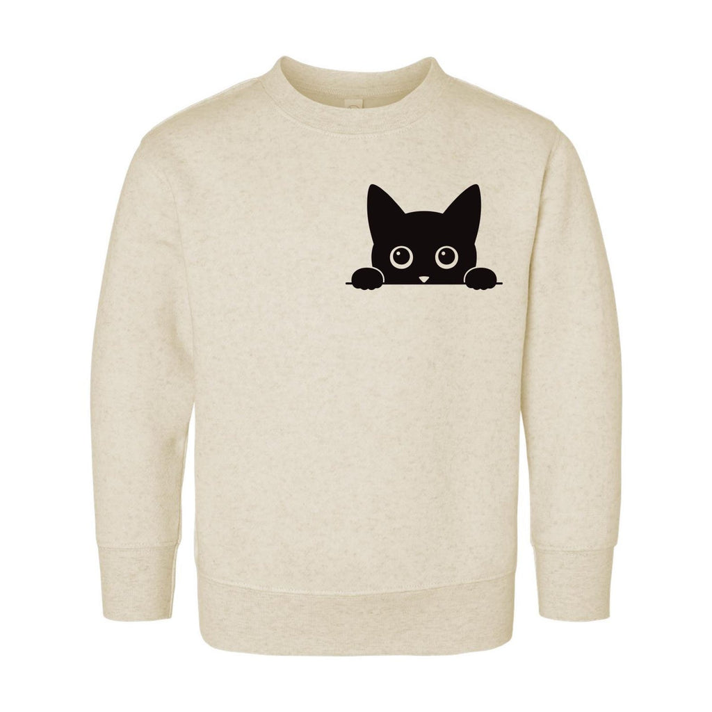 Black Cat Baby Shirt, Baby Onesie, Baby Bodysuit, Toddler Sweatshirt - Cute I Love Cats Outfit, Halloween Baby Gift, Spooky Cat Baby Clothes