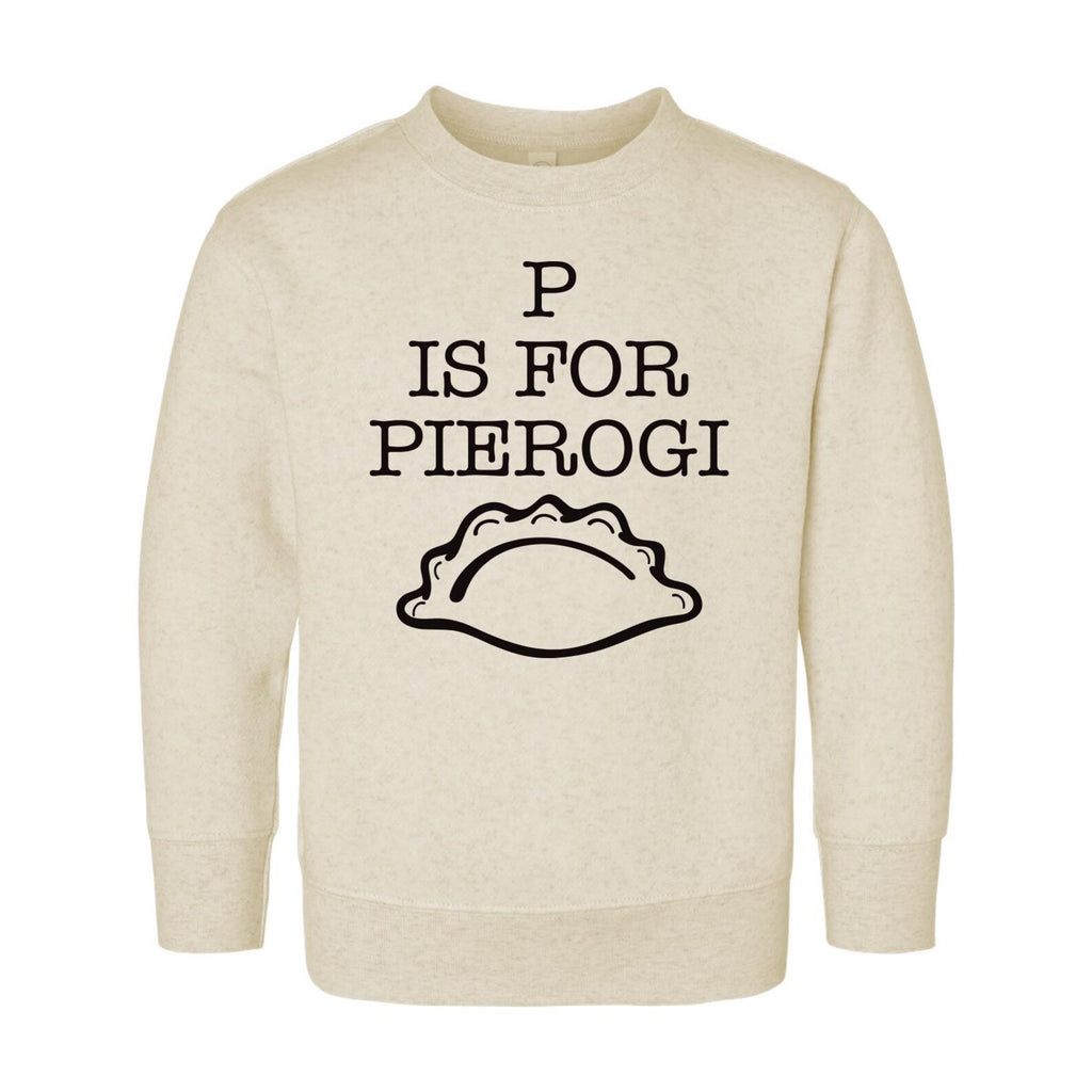 P Is For Pierogi Onesie, Baby Bodysuit, Baby Shirt, Toddler Sweatshirt - Funny Retro Polish Baby Outfit, Pierogi Gift, Foodie Baby Clothes
