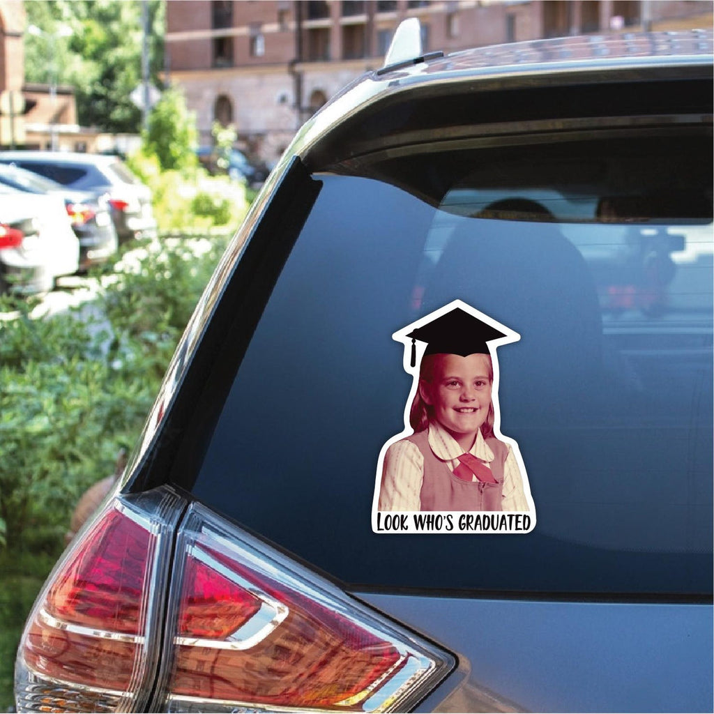 Custom Graduation Face Stickers, Personalized Graduation Stickers with Photo, Vinyl Stickers, Graduation Party Decoration, Graduation Favors