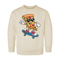Funny Pizza Onesie, Baby Bodysuit, Baby Shirt, Toddler Sweatshirt - Retro Skateboard Baby Outfit, Foodie Baby Gift, Trendy Funny Baby Look