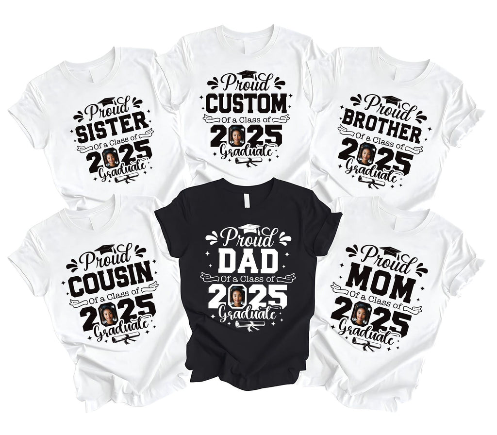 Custom Senior Graduation 2025 Short Sleeve T-Shirt