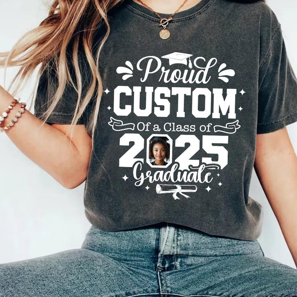 Custom Senior Graduation 2025 Short Sleeve T-Shirt