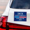 Jack Ciattarelli For New Jersey Governor 2025 Car Magnet - Vote Jack Ciattarelli Vehicle Magnet, Governor Elections 2025 Magnet