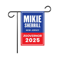 Abigail Spanberger For Virginia Governor 2025 Garden Flag, Double Sided, 2025 Governor Flag, Elections Flag, Race Red White & Blue Flag