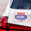Mikie Sherrill For New Jersey Governor 2025 Car Magnet - Vote Mikie Sherrill Vehicle Magnet, Governor Elections 2025 Magnet